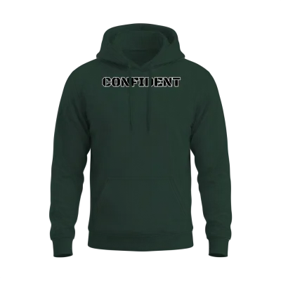 Confident Unisex Hoodie - Forest