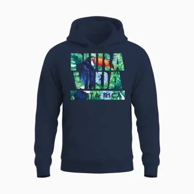 Pura Vida Costa Rica | Mittelamerika Tukan | Urlaub Unisex Hoodie - Navy