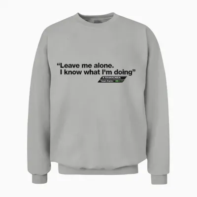 Kimi Raikkonen Unisex Sweatshirt - Ash