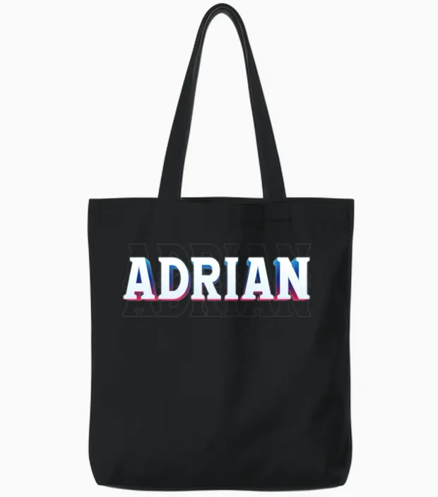 Retro - Adrian Tote Bags in Black