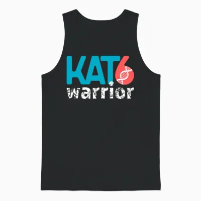 Kat6 Warrior Unisex Tank Top - Black