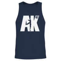 Ak-47 Soviet Kalashnikov Pro Second Amendment Unisex Tank Top - Navy – 2