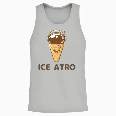 Designice Atro Retro Unisex Tank Top - Ash