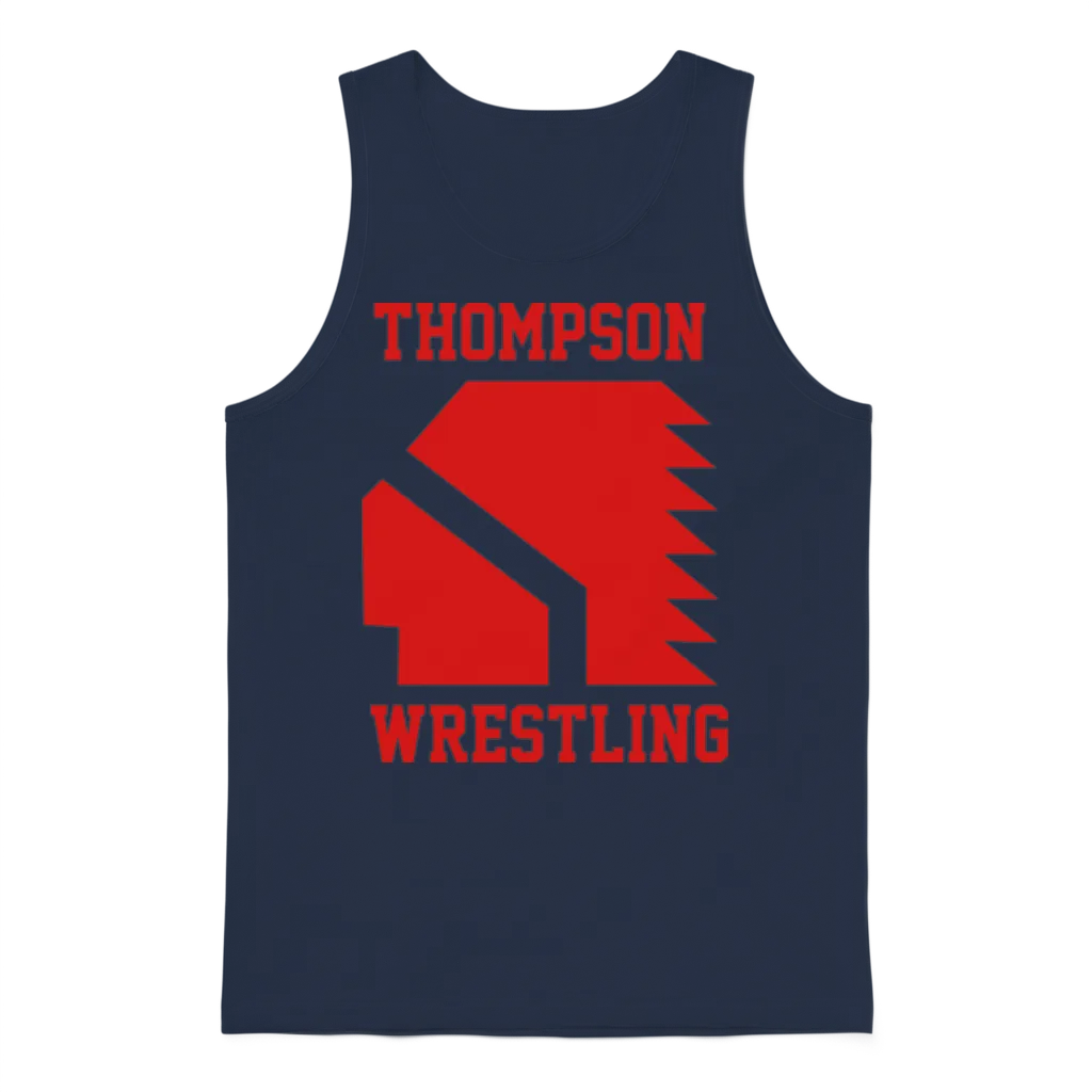 Thompson High School Wrestling (vision Quest) Unisex Tank Top - Navy
