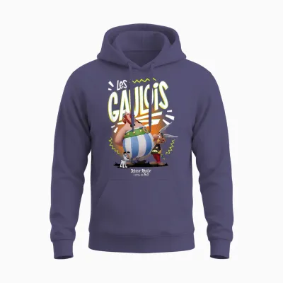 Asterix & Obelix the Heroic Gauls Unisex Hoodie - Heather Sport Dark Navy