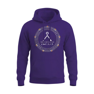 Stargate No Place Like Home Gate Adult Unisex Hoodie - Purple