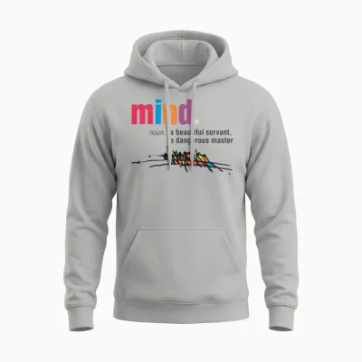Osho Signature Unisex Hoodie - Ash
