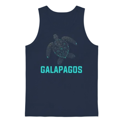 Galapagos Islands, Ecuador Galapagos Unisex Tank Top - Navy