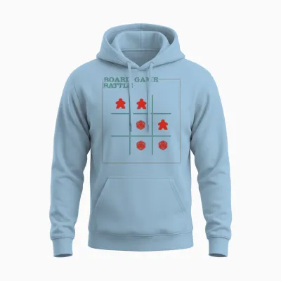 Board Game Battle Unisex Hoodie - Light Blue
