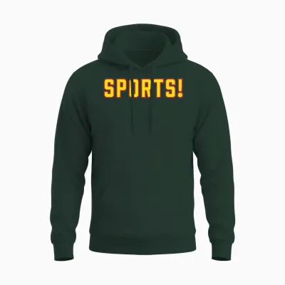 Funny Sports Unisex Hoodie - Forest