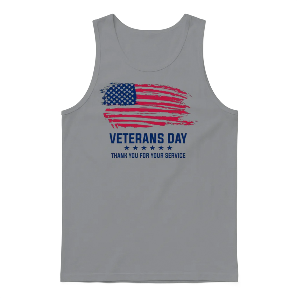 Veterans Day Classic Unisex Tank Top - Sport Grey