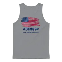 Veterans Day Classic Unisex Tank Top - Sport Grey – 1