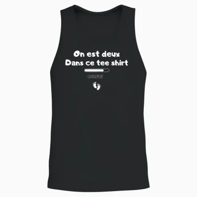 Announcement Pregnancy Mom Original 2025 Future Mom 2025 Drol T-Shirt, Black Unisex Tank Top - Black