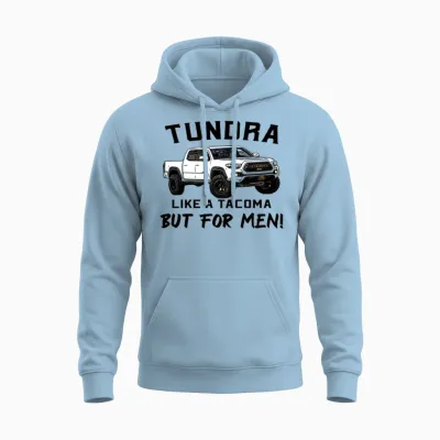 Tundra the Tacoma for Men Unisex Hoodie - Light Blue