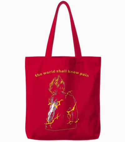 Herren Japanische Harajuku Anime Gym Tokyo Men Tote Bags - Red