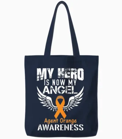 Agent Orange Awareness Tote Bags - Navy