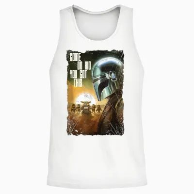 Star Wars: the Mandalorian and Grogu Movie You Got This Unisex Tank Top - White
