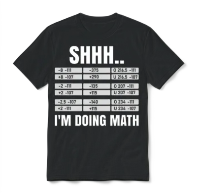 Parlay Sports Betting Unisex T-Shirt - Black