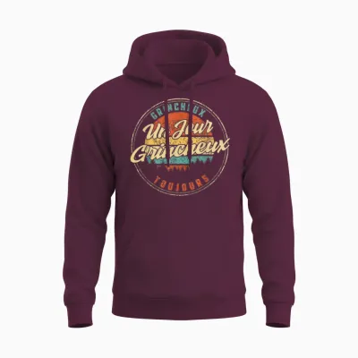 Grumpy a Grumpy Day Always Humour Father's Day H Unisex Hoodie - Maroon