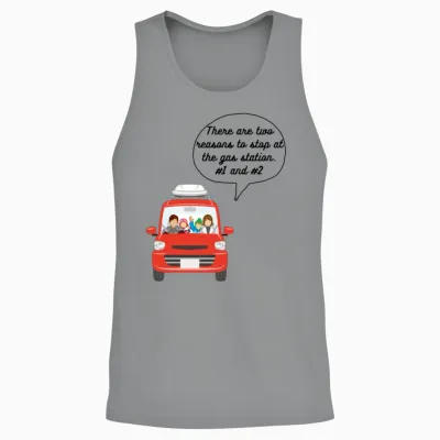 Comedy Potty Unisex Tank Top - Sport Grey