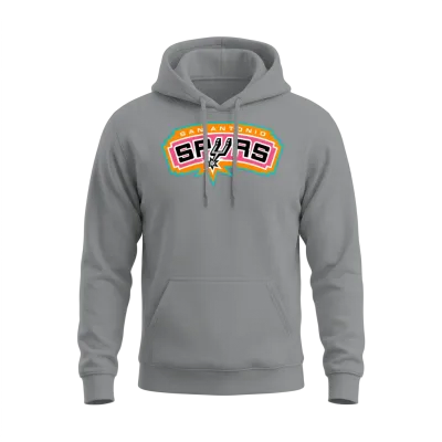 An Onio Spurs Logo Unisex Hoodie - Sport Grey