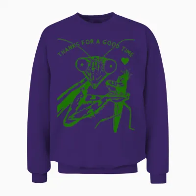 Thanks for a Good Time Unisex Sweatshirt - Purple