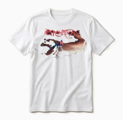 Official Lady Gaga Chromatica T-Shirt, Black Unisex T-Shirt - White
