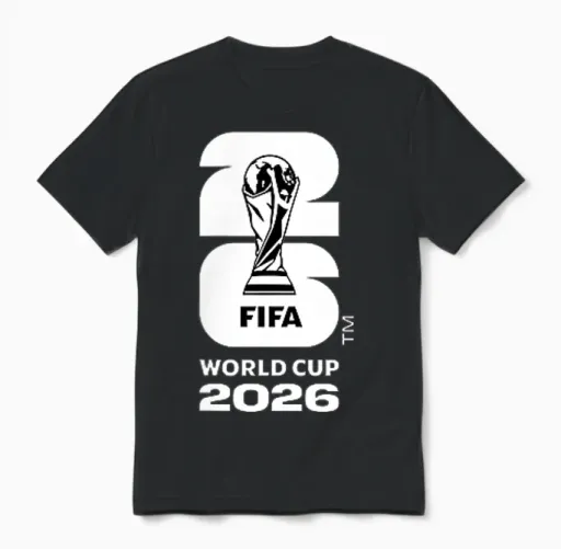 Fifa World Cup26 Bosnia Herzegovina Country Ball Unisex T-Shirt in Black