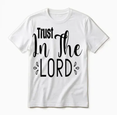 Trust in the Lord Unisex T-Shirt - White