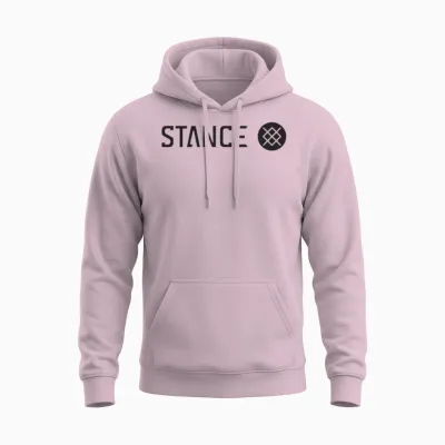 Stance Logo Unisex Hoodie - Light Pink