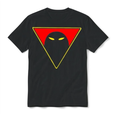 Space Ghost Men S Cool Unisex T-Shirt - Black