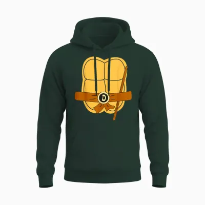 Donatello Easy Halloween Costume Unisex Hoodie - Forest