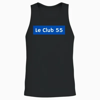 Le Club 55 Saint-Tropez, France - Famous Places Unisex Tank Top - Black