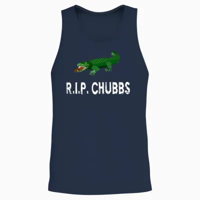 R.i.p. Chubbs - Happy Gilmore Unisex Tank Top - Navy