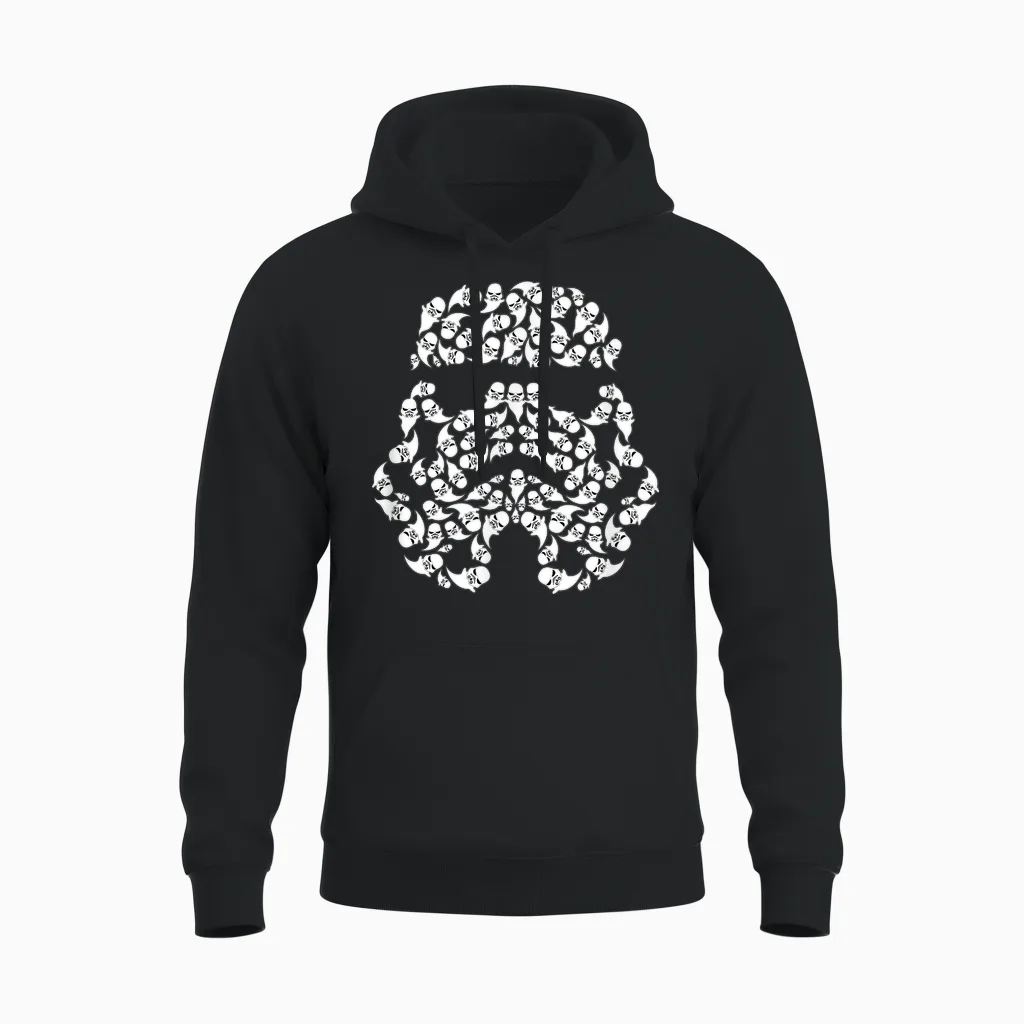 Star Wars Stormtrooper Fantômes D'halloween Unisex Hoodie in Black