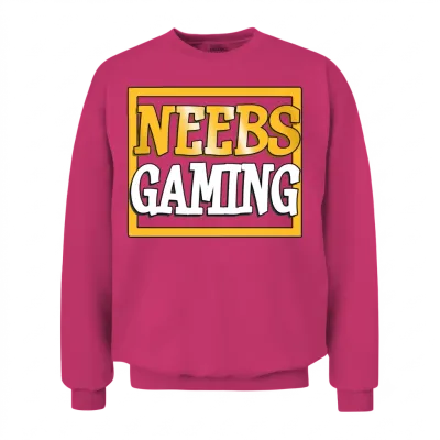 Neebs Gaming 2021 Logo Unisex Sweatshirt - Heliconia
