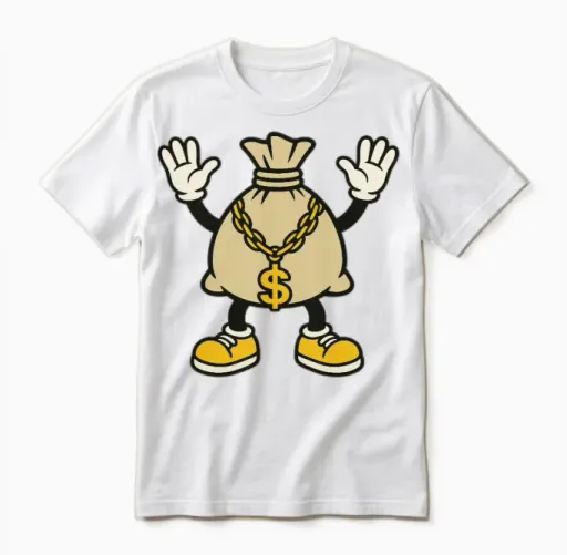 Dafuk Collection by Stw8 Unisex T-Shirt in White