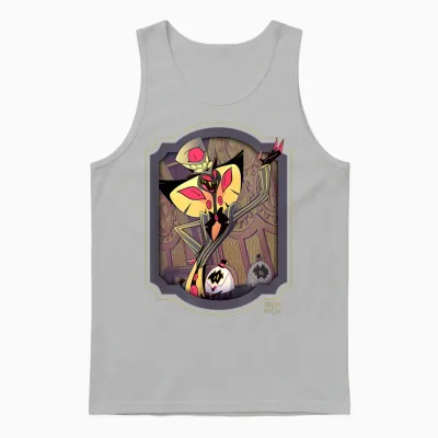 Hazbin Hotel - Sir Pentious Unisex Tank Top - Ash