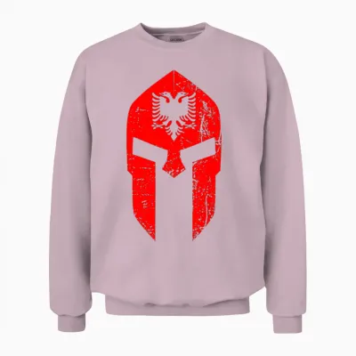 Albanien Geschenk Flagge Albania Vintage Albaner Kosovo Unisex Sweatshirt - Light Pink