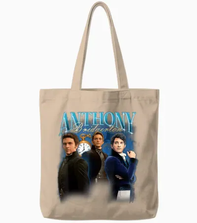 Bridgerton Anthony Bridgerton Vintage Tote Bags - Natural