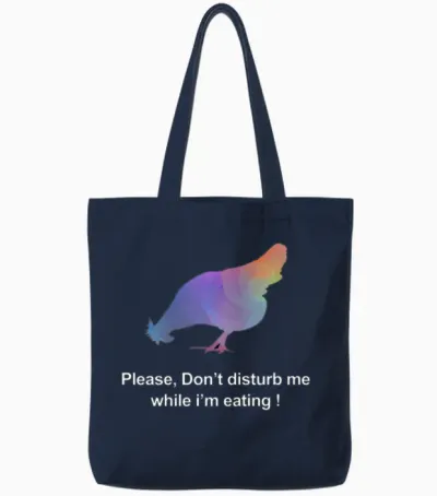 Funny 01 Tote Bags - Navy