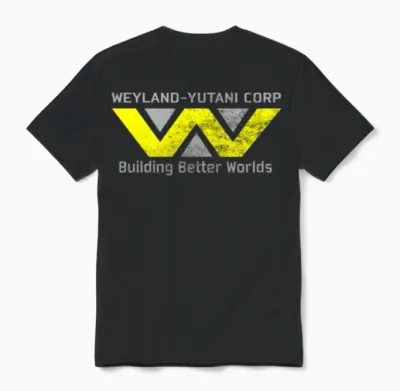 Weyland Yutani Unisex T-Shirt - Black