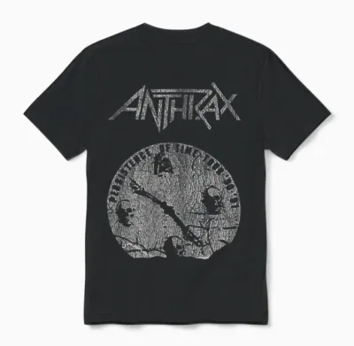 Anthrax Broken Clock Unisex T-Shirt - Black