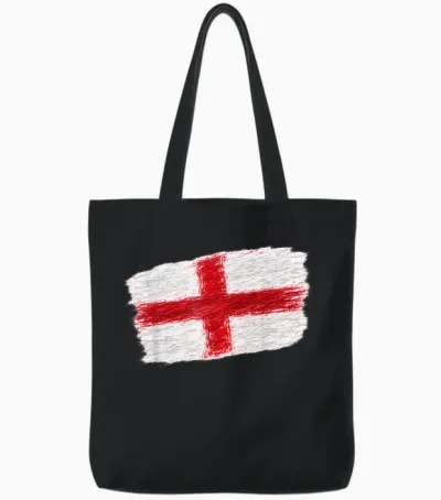Fußball - England Fan Wm Tote Bags - Black