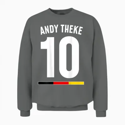 Andy Counter Mallorca Holiday Malle Party Jersey Unisex Sweatshirt - Graphite Heather