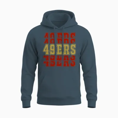49ers Unisex Hoodie - Dark Heather
