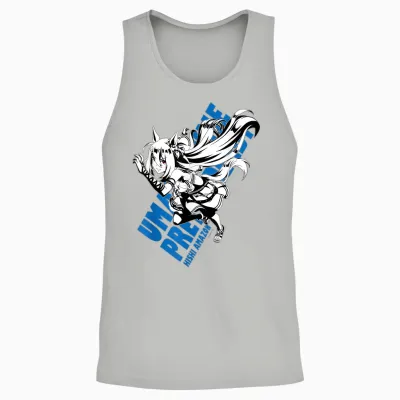 Umamusume: Pretty Derby Hishi Amazon Unisex Tank Top - Ash