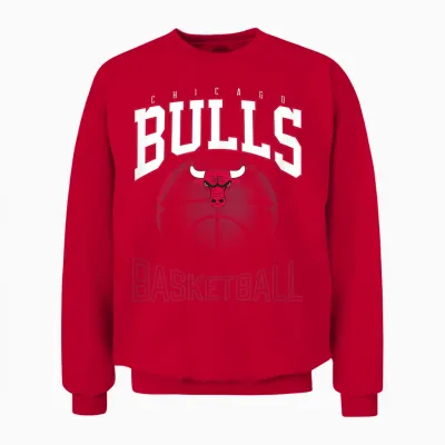 Fichiers Officiels Chicago Bulls X De La Nba Unisex Sweatshirt - Red