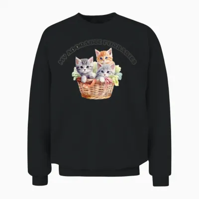 My Adorable Furbabies Unisex Sweatshirt - Black