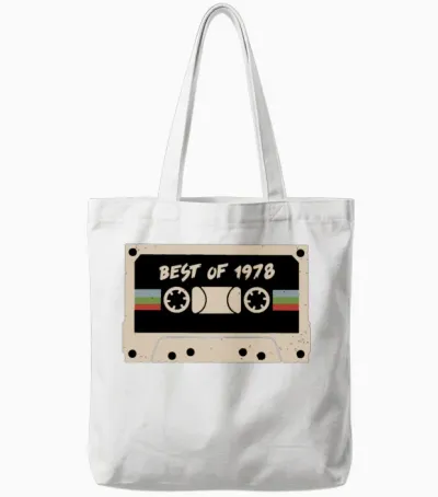 Best of 1978 Shirt Hoodies Hipster Tote Bags - White